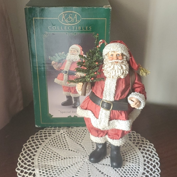 Kurt Adler Fabriche Santa "Special Delivery" VTG